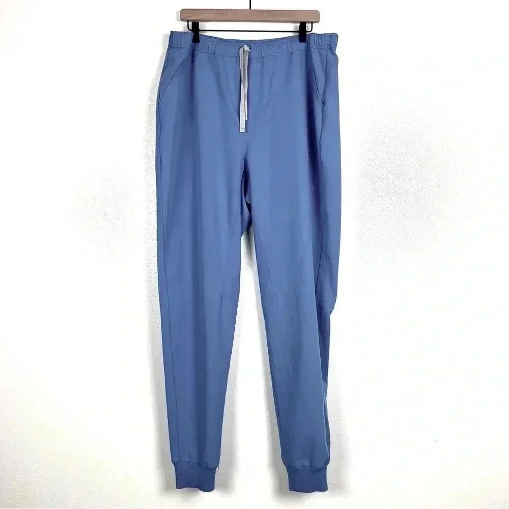 FIGS Men’s Jogger Scrub Pant in Ceil Blue